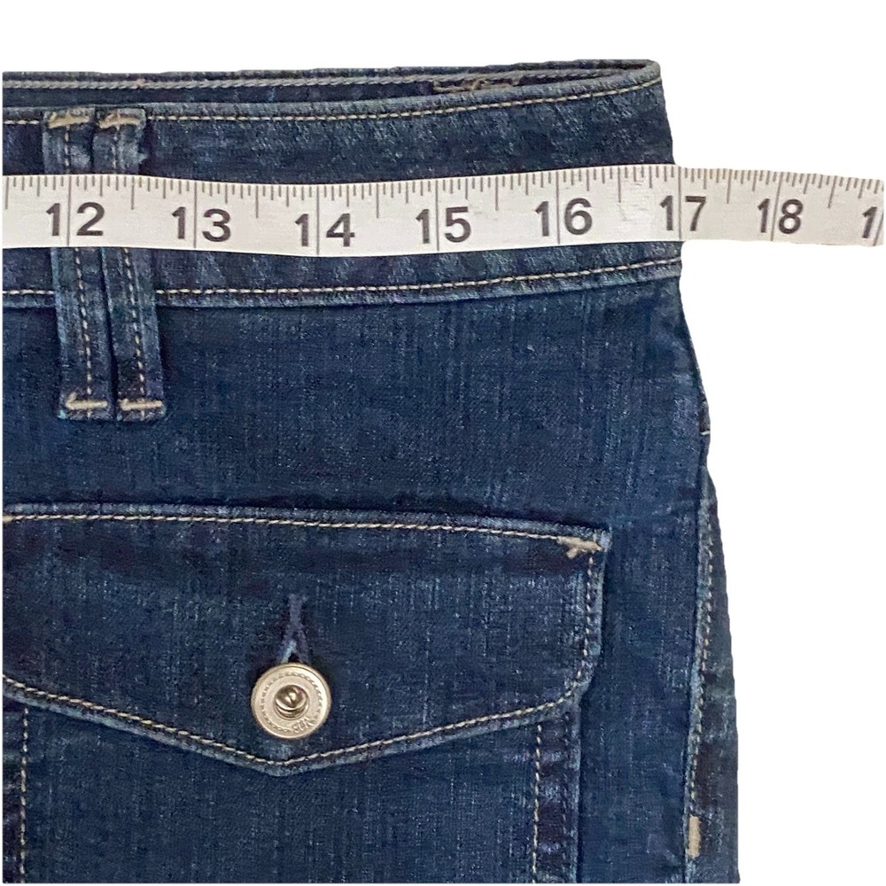 Y2K BANANA REPUBLIC Jeans Urban Bootcut Size 8 Medium Wash Stretch Flares 2009 - Picture 9 of 9